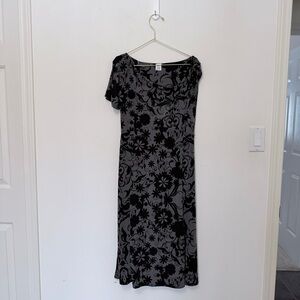 Sexy Floral Midi Dress